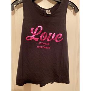 NWT Small Zumba Black Open Back Tank‎